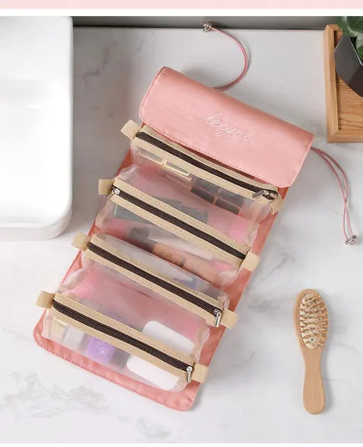 Portable Beauty Essentials Organizer