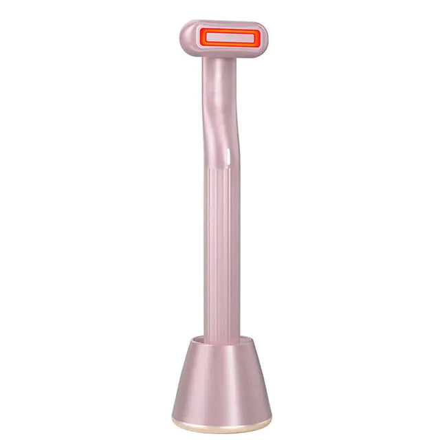 Red LED Face Massage Anti-Aging Wand