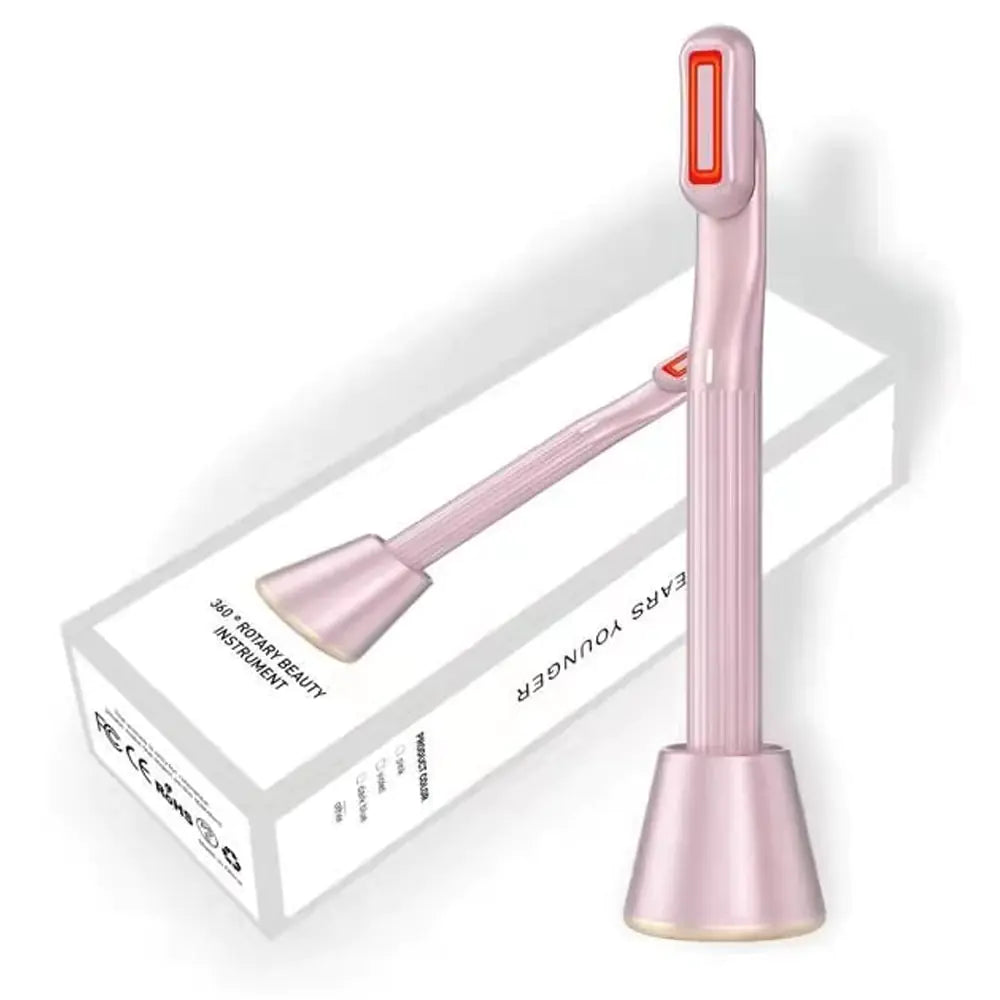 Red LED Face Massage Anti-Aging Wand